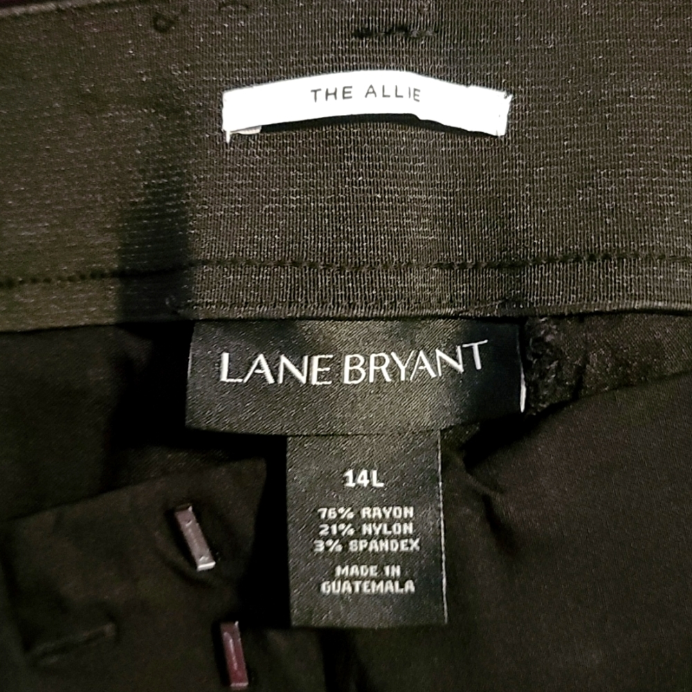 Lane Bryant Black Allie Pants